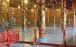 Lắp rào kính cường lực bảo vệ sau sự cố Ngai vua triều Nguyễn bị phá hoại