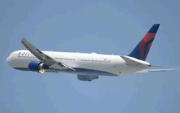 Máy bay Boeing 767 chở 235 người bị cháy động cơ giữa không trung