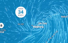 Người dùng iPhone chú ý: Ai cũng có thể theo dõi bão WIPHA chỉ với ứng dụng quen thuộc, sẵn có trong máy