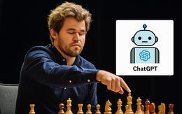 Không cần nhìn bàn cờ, vua cờ Magnus Carlsen vẫn đè bẹp ChatGPT mà không mất một quân nào