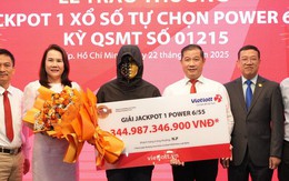 Người đàn ông ở TP HCM trúng Jackpot gần 345 tỉ đồng: “Vợ tôi nói rất yêu thương chồng”