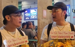 Nam NSƯT bay từ Mỹ về Việt Nam lúc 1 giờ sáng, xuyên qua bão: "Tôi chỉ biết niệm Phật"