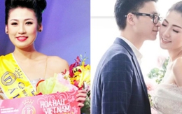 7 năm cưới chồng kém tuổi, Á hậu có gương mặt phúc hậu nhất Việt Nam giờ ra sao?