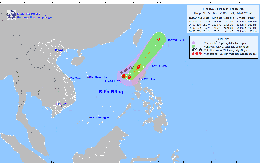 Bão số 4 đang mạnh lên, có khả năng ảnh hưởng đến nước ta không?