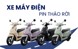 VinFast trình làng xe máy điện mới: 2 pin tháo rời, giá từ 18 triệu đồng, đi Hà Nội - Thanh Hóa chỉ trong 1 lần sạc VinFast trình làng xe máy điện mới: 2 pin tháo rời, giá từ 18 triệu đồng, đi Hà Nội - Thanh Hóa chỉ trong 1 lần sạc