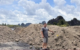 Khởi tố lãnh đạo trạm trộn bê tông cùng thuộc cấp đổ chất thải trái phép