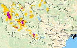 Trong 6 giờ tới, người dân các tỉnh Điện Biên, Lai Châu, Sơn La, Lào Cai, Tuyên Quang và Nghệ An chú ý