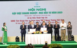 Vietcombank ký kết hợp tác với Khánh Hoà, cam kết “bơm" 50.000 tỷ đồng với lãi suất ưu đãi cho các dự án