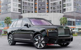 'Biệt thự di động' Rolls-Royce Cullinan Series II đầu tiên tại Việt Nam: Giá đồn đoán hơn 50 tỷ đồng, hàng ghế sau 4 chỗ kiểu thương gia, chưa phải xe duy nhất 'Biệt thự di động' Rolls-Royce Cullinan Series II đầu tiên tại Việt Nam: Giá đồn đoán hơn 50 tỷ đồng, hàng ghế sau 4 chỗ kiểu thương gia, chưa phải xe duy nhất