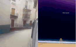 Tây Ban Nha kinh hoàng: Bão lũ bất thường tấn công khắp nơi, loạt hiện tượng lạ cùng xảy ra một lúc