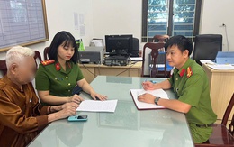 Nhận cuộc gọi của cha yêu cầu bán 1 cây vàng, con gái liền đưa ông đến công an phường làm việc