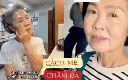 Quý cô người Hàn Quốc khoe làn da tuổi 66 của mẹ, bật mí bước chăm da bà làm mỗi ngày trong suốt 30 năm