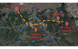 Chỉ sau hơn 3 tháng khởi công, Hải Phòng "rót" thêm hơn 1.100 tỷ đồng cho tuyến đường vành đai 2, loạt dự án BĐS xung quanh hưởng lợi