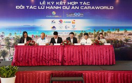 CĐT CaraWorld ký kết hợp tác cùng nhiều đối tác lữ hành lớn