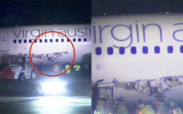 Kinh hoàng máy bay Boeing 737 bị "xé toạc" trên đường băng Kinh hoàng máy bay Boeing 737 bị "xé toạc" trên đường băng