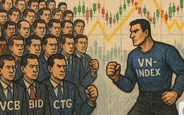 Cuộc đua vốn hóa ngân hàng khi VN-Index tạo đỉnh: Nhóm ngân hàng nhỏ 'chiến thắng' tuyệt đối, các đại gia Vietcombank, BIDV, VietinBank đồng loạt 'thua trận'