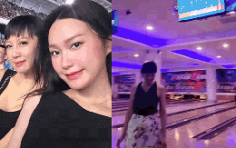Mẹ Doãn Hải My diện đẹp thảnh thơi chơi bowling cùng các con, mẹ Văn Hậu lặng lẽ trông cháu gây chú ý