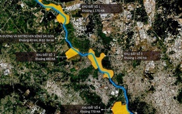 Sun Group đề xuất đầu tư làm 40km đường và metro ven sông Sài Gòn