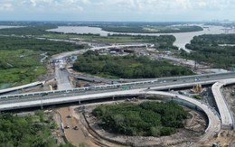 Vì sao cầu lớn nhất Vành đai 3 TP.HCM chưa đưa vào khai thác? Vì sao cầu lớn nhất Vành đai 3 TP.HCM chưa đưa vào khai thác?