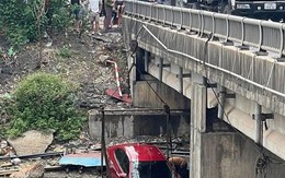 Hú vía cảnh 4 người trên ô tô lao xuống cầu Thanh Ba
