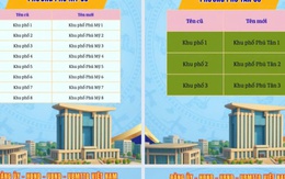 Phường Bình Dương, TP HCM chính thức đổi tên các khu phố