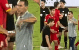 Thái độ khó hiểu: HLV Indonesia xua tay, từ chối bắt tay HLV Kim Sang-sik sau trận thua U23 Việt Nam, tuột chức vô địch