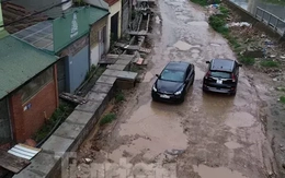 Thiết kế nền đường mới cao hơn gần 1m, cả trăm hộ dân bất an Thiết kế nền đường mới cao hơn gần 1m, cả trăm hộ dân bất an