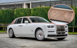 ‘Con nhà người ta’ tặng bố Rolls-Royce Phantom độc bản thêu ren thủ công 230.000 mũi, đổi màu, lấp lánh theo ánh sáng ‘Con nhà người ta’ tặng bố Rolls-Royce Phantom độc bản thêu ren thủ công 230.000 mũi, đổi màu, lấp lánh theo ánh sáng