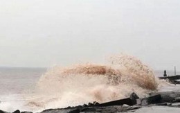 Bão số 2 giật cấp 13, biển động dữ dội