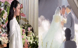 Đám cưới Hoa hậu 99 và chồng Phó giám đốc: Tổ chức ở quê nhà, cô dâu lộ bụng lùm lùm