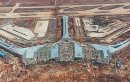 Cận cảnh thi công nhà ga hành khách - "trái tim" sân bay Long Thành