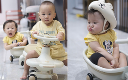 Hai nhóc tỳ nhà Phương Oanh - shark Bình khiến dân mạng cười ngất: Người thì nghiêm túc, người thì lầy hết nấc