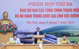 Thủ tướng chủ trì Hội nghị về các công trình, dự án đường sắt