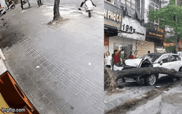 Vụ ô tô đâm liên hoàn 10 xe máy trên phố Hà Nội: Danh tính nữ tài xế