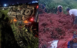 Vụ xe tải chở vải bị lật, người dân ra nhặt: Chủ xe đính chính bất ngờ Vụ xe tải chở vải bị lật, người dân ra nhặt: Chủ xe đính chính bất ngờ