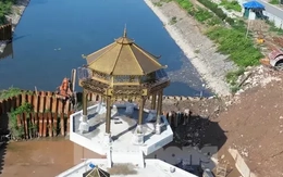 Kiến trúc 'khác lạ' của đập dâng sông Tô Lịch: Chủ đầu tư nói gì?