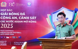 Thấy gì từ mức thưởng lớn tại Giải bóng đá Công an, Cảnh sát ASEAN mở rộng 2025?