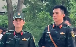 Thượng uý Lê Hoàng Hiệp bất ngờ xuất hiện bên cạnh dàn sao, khiến top 1 trai đẹp Huỳnh Anh - Bình An "tàng hình"?