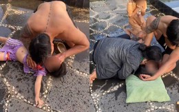 Khoảnh khắc sinh tử khi người đàn ông cứu sống bé gái đuối nước tại villa gây chấn động mạng xã hội