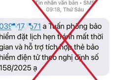 Cảnh báo việc mạo danh cơ quan BHXH đặt lịch làm việc, tích hợp CCCD thu phí