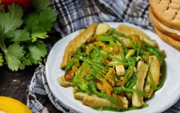 Vào tháng Tám nếu thấy loại "rau này" thì mua về nấu ngay món ngon với đậu phụ, hương vị ngon bất ngờ