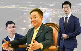 Những bước chân dồn dập trong 'Thế trận F2' của bầu Hiển và 2 con trai