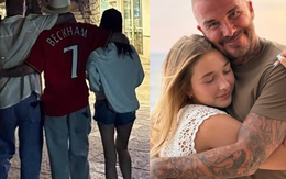 Victoria Beckham tung loạt ảnh gia đình hạnh phúc, khoảnh khắc Beckham ôm tiểu thư Harper mới gây sốt