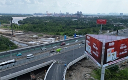 Nút giao Vành đai 3 với cao tốc TP.HCM - Long Thành trước ngày thông xe