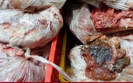 Cận cảnh kho thịt đông lạnh bốc mùi được 'phù phép' thành đặc sản trâu gác bếp