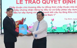 Người dân Tây Ninh đón tin vui: Có thêm khu công nghiệp 322 ha, mang ý nghĩa chiến lược trong việc phát triển công nghiệp tương lai của tỉnh
