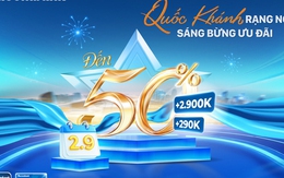 Mừng Quốc khánh 2/9, nhận hoàn tiền lên đến 2,9 triệu đồng cùng Sacombank