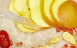 Vì sao người Trung Quốc chuộng uống nước táo trong ngày nóng?