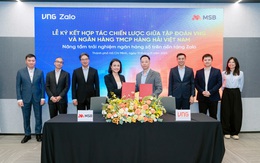 MSB hợp tác VNG nâng tầm trải nghiệm tài chính số