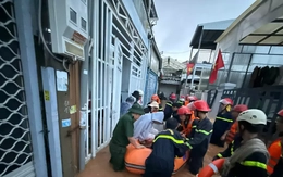 Mưa lớn gây ngập nặng, hàng trăm người dân Đà Lạt phải sơ tán